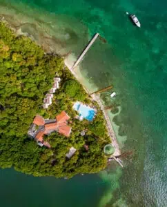 Cholon Cartagena by private yacht — the signature Rosario Islands experience