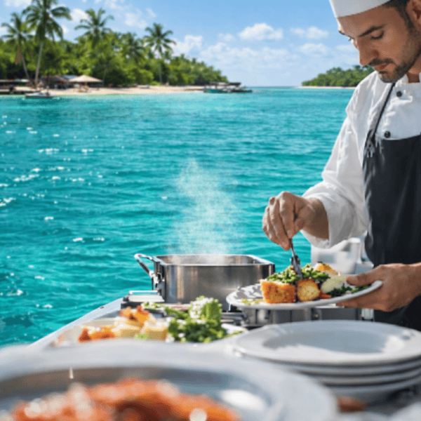 Chef privado a bordo