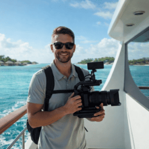 Videographer and drone editing in Cartagena