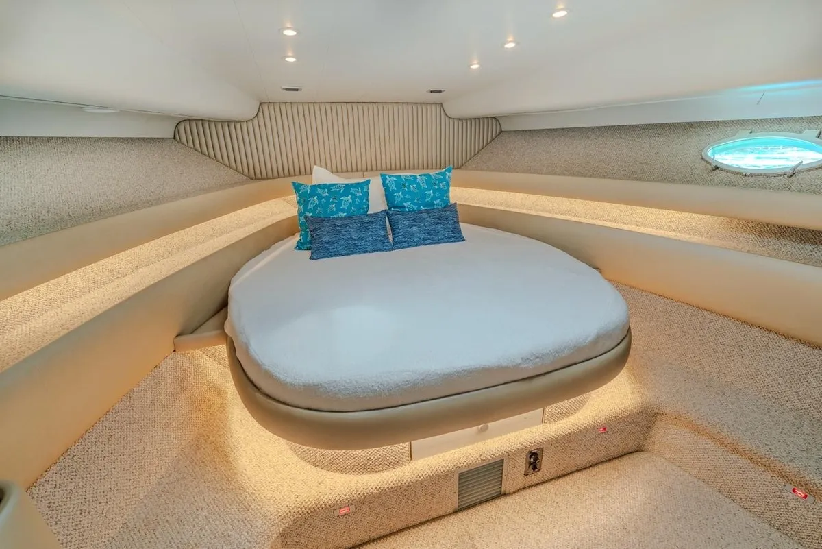 Aft deck of the 60 ft Cherokee