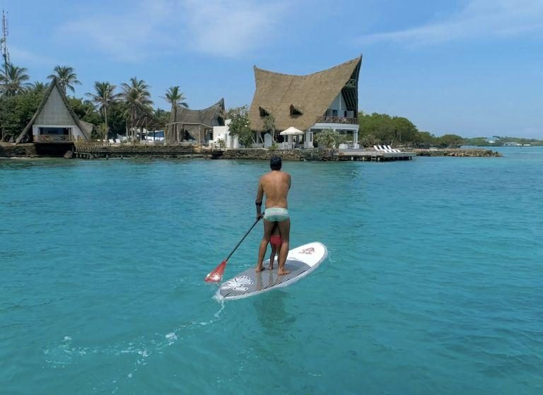 Private villa in the Rosario Islands — island areas and activities