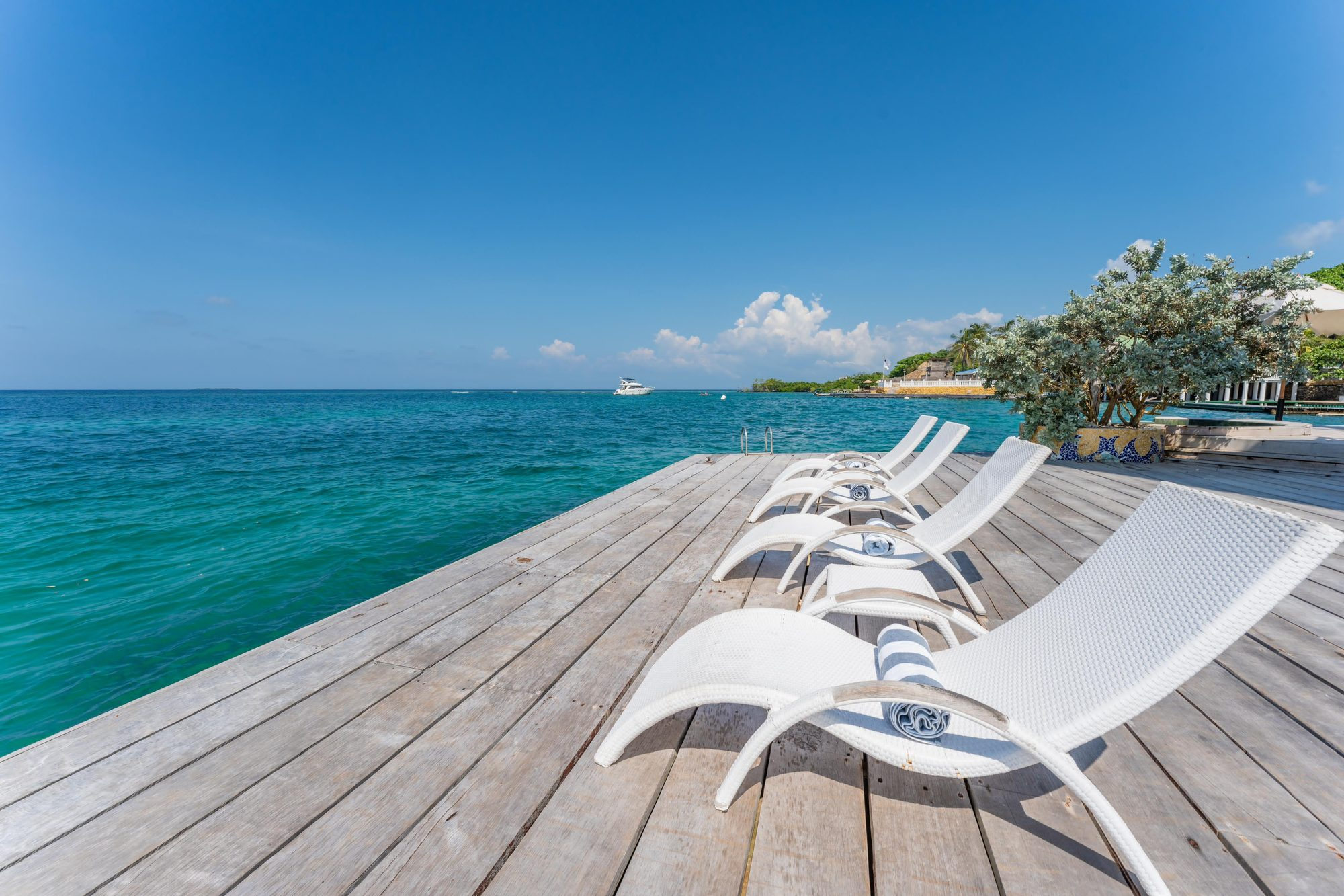 Private villa in the Rosario Islands — island areas and activities