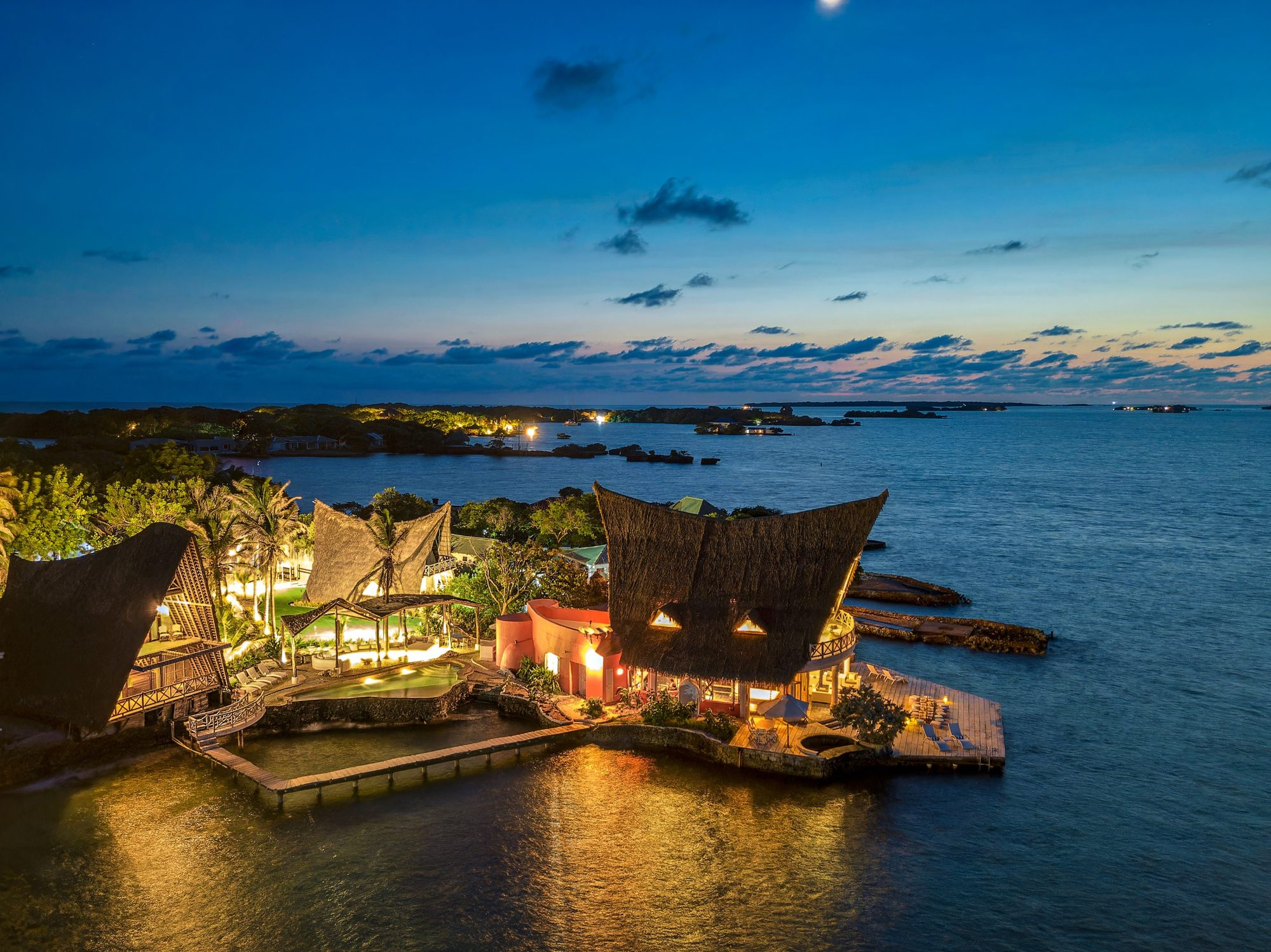 Private villa in the Rosario Islands — island areas and activities