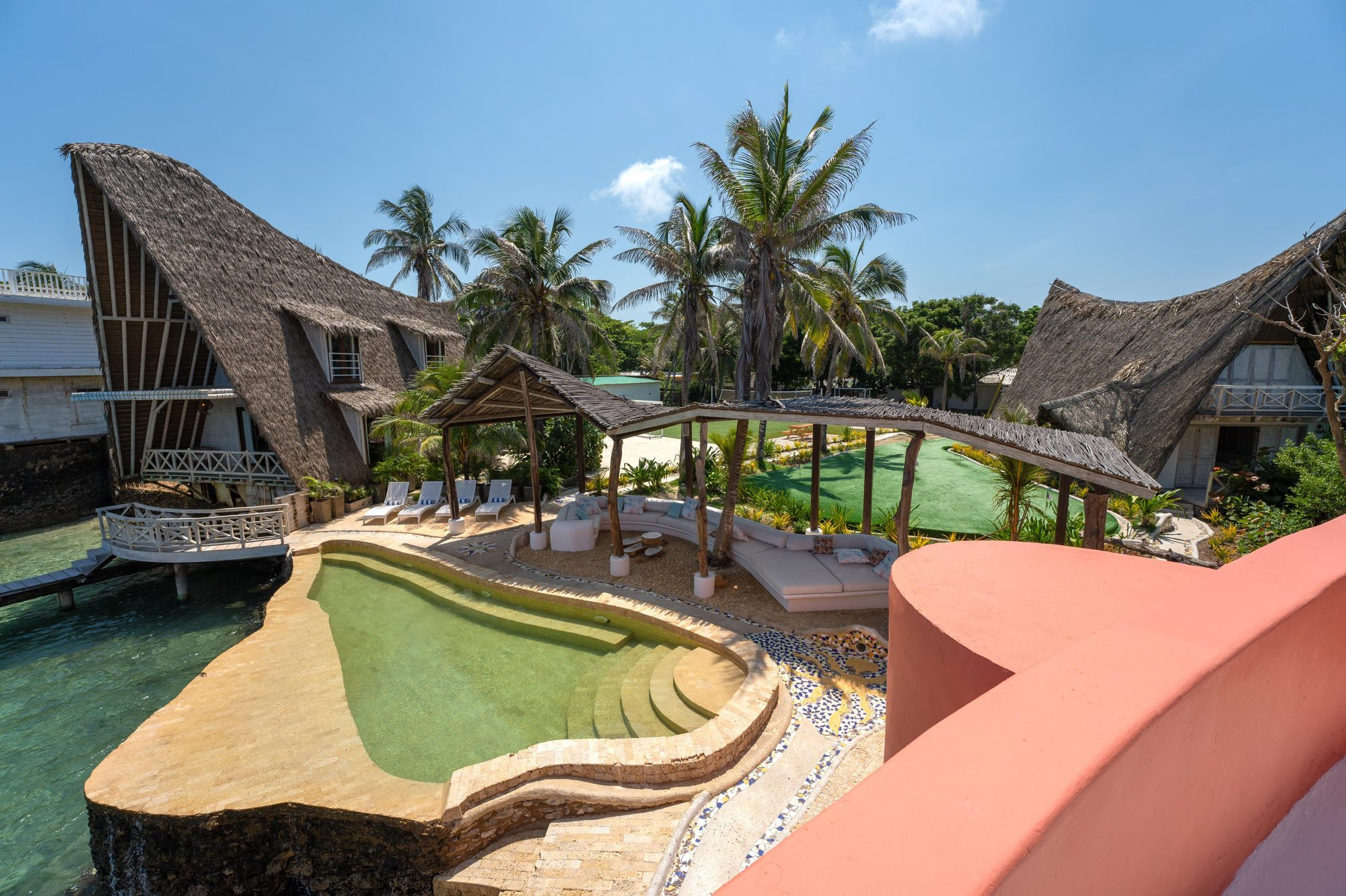 Private villa in the Rosario Islands — island areas and activities