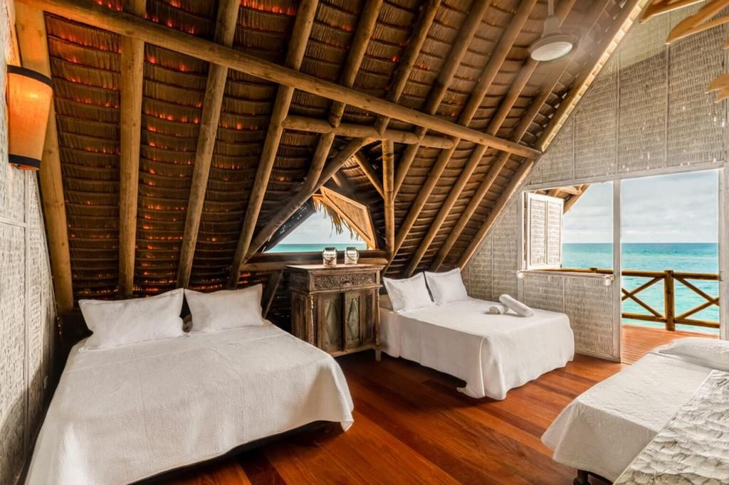 Private villa in the Rosario Islands — Bungalow room with private bath