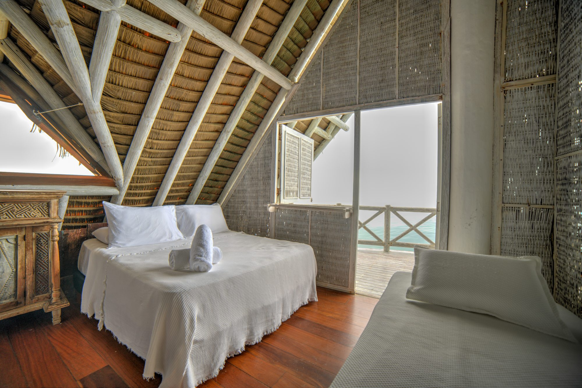 Private villa in the Rosario Islands — Bungalow room with private bath
