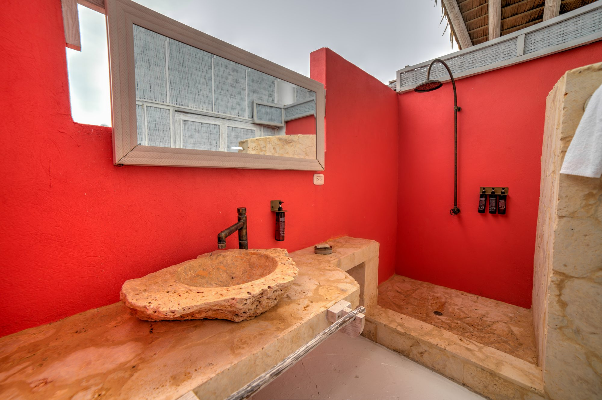 Private villa in the Rosario Islands — Bungalow room with private bath
