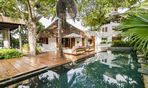 Barú island beach villa
