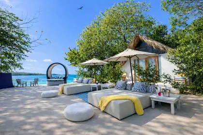 Dharma Beach Club day pass, Rosario Islands, on the day